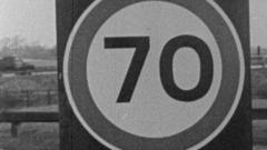 Archive: Speed limits introduced on UK motorways