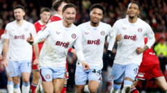 Villa beat Middlesbrough for first FA Cup win since 2016