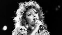 Bonnie Tyler's celebration of life sees fans line the streets