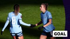 Goal of the season? Miedema scores screamer for Man City