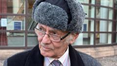 Man, 81, sentenced after city centre protests