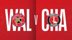 Charlton thump Walsall to reach FA Cup third round