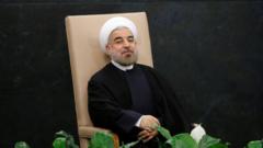Presiden Iran Hassan Rouhani