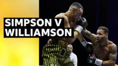 Can Williamson Overcome Simpson After Four Knockdowns in Leeds?