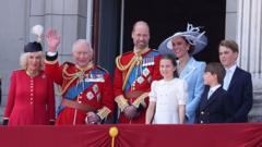 Royal Family watch Red Arrows flypast on Buckingham Palace balcony