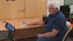 'It's a bit odd at first': The robot helping with NHS health checks