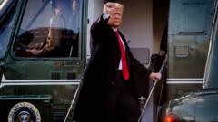 Trump, Joe Biden'ın yemin törenine katılmayarak Florida'daki konutuna geçmişti