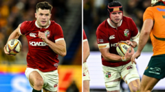 Will Kinghorn and Ryan Shine in the Final Lions Test?
