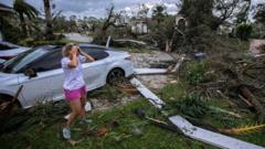 'The tornado was inside our house' - Florida reels after Milton