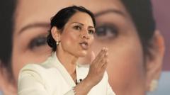 Priti Patel knocked out of Tory leadership contest