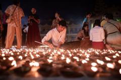 At least 24 killed as army paraglider bombs Myanmar Buddhist festival