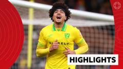 Magic Makama hat-trick as Norwich beat Walsall
