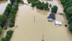 Deadly flash flooding hits Kentucky