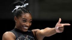 Biles makes history with record eighth US title