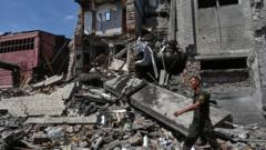 Russian strikes kill 25 as prison and hospital hit, Ukraine says