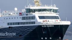 Divers assess crack in hull of new Glen Sannox ferry