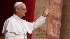 Pope Leo appeals for no more war in first Sunday address