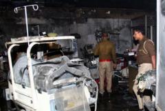 Parents ‘grabbed any child they could’ in Indian hospital fire that killed 10 babies