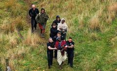 'African tribe' who camped in Scottish woodland evicted