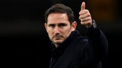 Lampard set to be named interim Chelsea manager