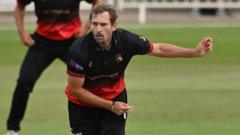 Foxes all-rounder De Swardt returns to South Africa