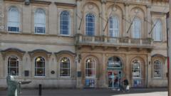 Arson arrest after fire at town hall