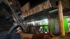 Seventeen killed as gunmen attack bar in Ecuador