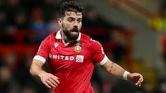 Wrexham’s Lee involved in road accident after cup match