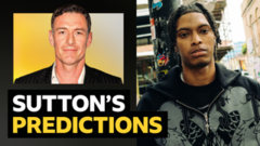 Sutton’s predictions v rapper & Man Utd fan Nemzzz