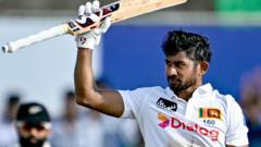 Kamindu hits another ton to near Bradman mark