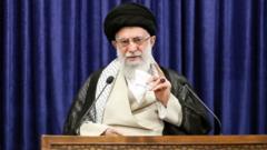 伊朗最高精神领袖阿亚图拉-阿里-哈梅内伊（ayatollah Ali Khamenei）