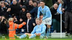 Premier League: Haaland Foden earn Man City derby win - reaction