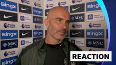 'Quite clear it was a foul' - Maresca on Fulham's disallowed goal