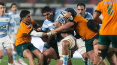 Australia end losing run with last-gasp win in Argentina