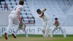 Somerset in control as Sussex slump