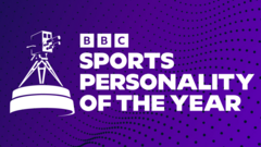 Sports Personality shortlist announced on Monday