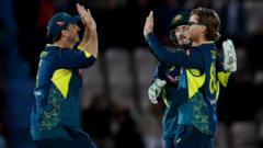 New-look England beaten by Australia in first T20