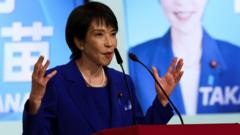 Sanae Takaichi set to become Japan's first female prime minister