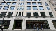 London AI office space leases rise tenfold in year
