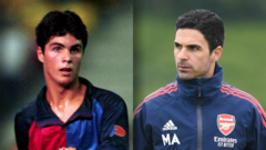 Raised in Barca, moulded in Glasgow, thriving in London - the Arteta story