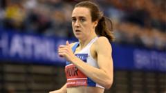 Muir and Reekie win gold at UK Indoor Championships