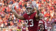 McCaffrey equals Rice record in 49ers win