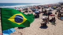 Moïse Kabagambe yakoraga mu iduka ryo mu mujyi wa Rio de Janeiro