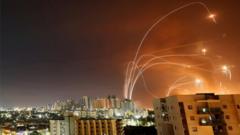 Iron Dome isambura ama rokete ya Hamas