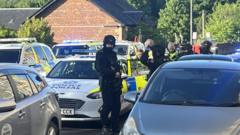 Teenagers arrested after armed police attend disturbance