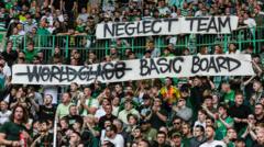 What Led to Celtic's Frustrated Fans and Upset Boss?