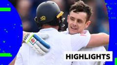 England take charge on action-packed day against Sri Lanka – highlights