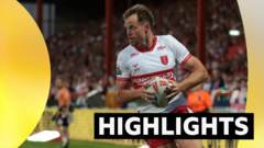 Hull KR beat Bradford on Burgess' milestone night