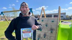 Dad built unauthorised play area for 'bored kids'