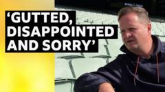 'We didn't get it right' - Key apologises for Ashes performance